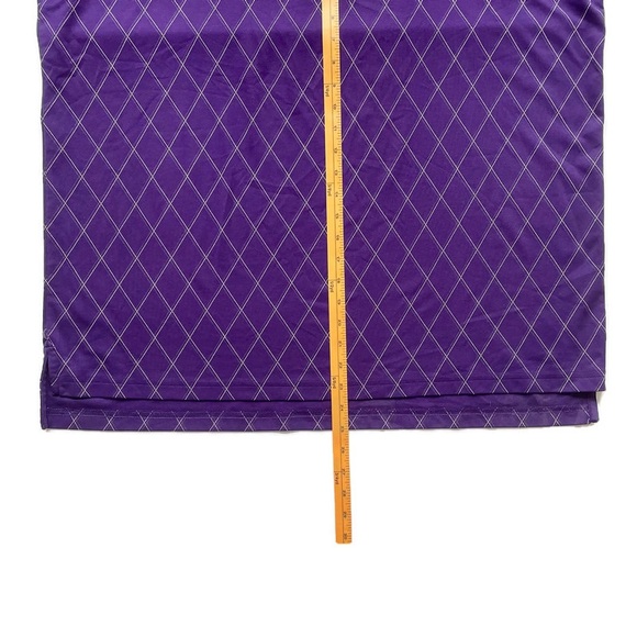 The Foundry Supply Co Men’s Golf Polo Shirt Purple - XXL 2XL Tall - Picture 5 of 6